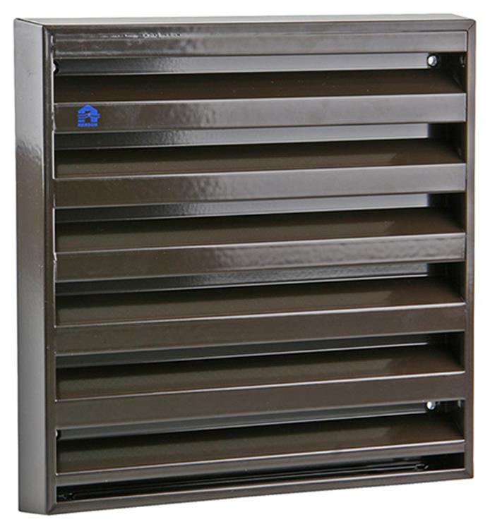 Load image into Gallery viewer, Renson 1006237 - muurrooster opbouw 431 alu ral8019 225x225mm | 2 stuks
