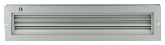 Renson 1006214 - deurrooster 461 alu f1 425x76mm | 2 stuks