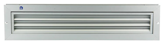 Renson 1006214 - deurrooster 461 alu f1 425x76mm | 2 stuks