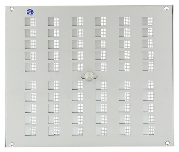 Load image into Gallery viewer, Renson 1006220 - regelbare rooster opb. 4032 alu f1 240x200mm | 2 stuks

