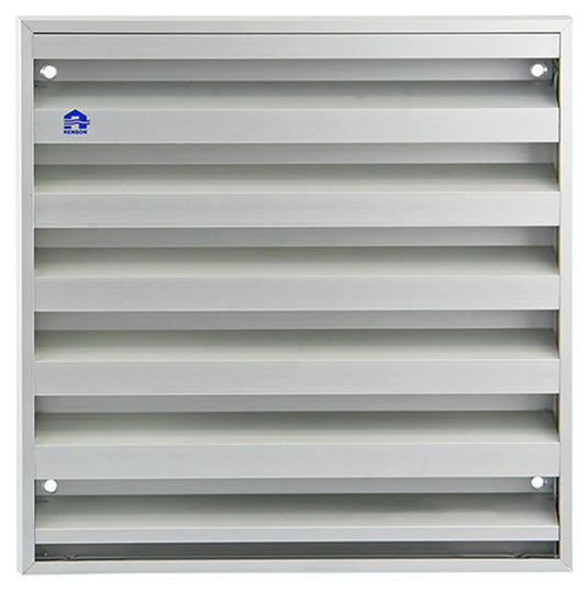 Renson 1006235 - muurrooster opbouw 431 alu f1 225x225mm | 2 stuks
