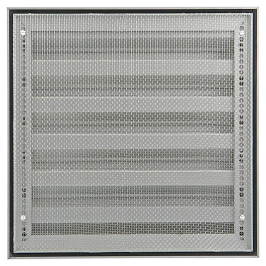 Renson 1006235 - muurrooster opbouw 431 alu f1 225x225mm | 2 stuks