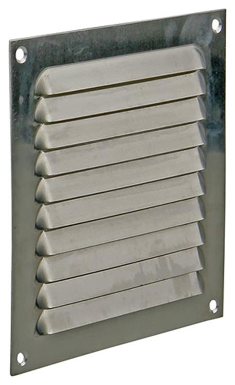 Load image into Gallery viewer, Renson 1015062 - schoepenrooster plat alu f1 150x150mm | 10 stuks
