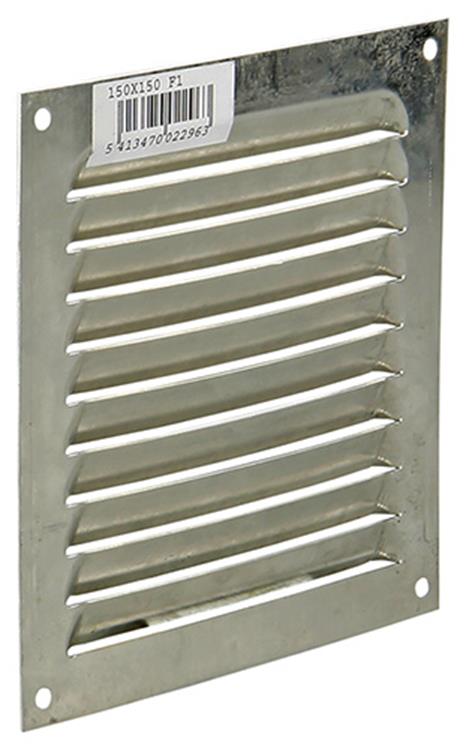 Load image into Gallery viewer, Renson 1015062 - schoepenrooster plat alu f1 150x150mm | 10 stuks

