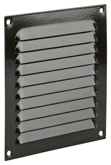 Renson 1015064 - schoepenrooster plat alu bruin150x150mm | 10 stuks
