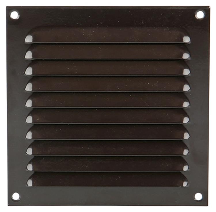 Load image into Gallery viewer, Renson 1015064 - schoepenrooster plat alu bruin150x150mm | 10 stuks
