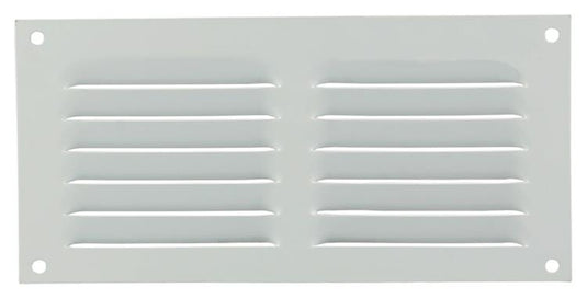 Renson 1015066 - schoepenrooster plat alu wit 200x100mm | 10 stuks