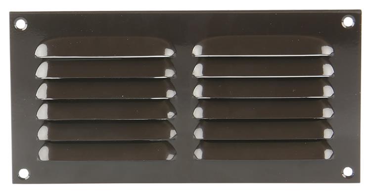Load image into Gallery viewer, Renson 1015067 - schoepenrooster plat alu bruin200x100mm | 10 stuks
