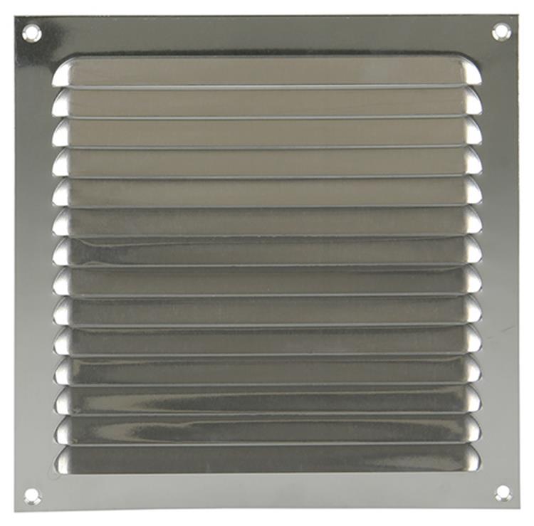 Load image into Gallery viewer, Renson 1015068 - schoepenrooster plat alu f1 200x200mm | 10 stuks

