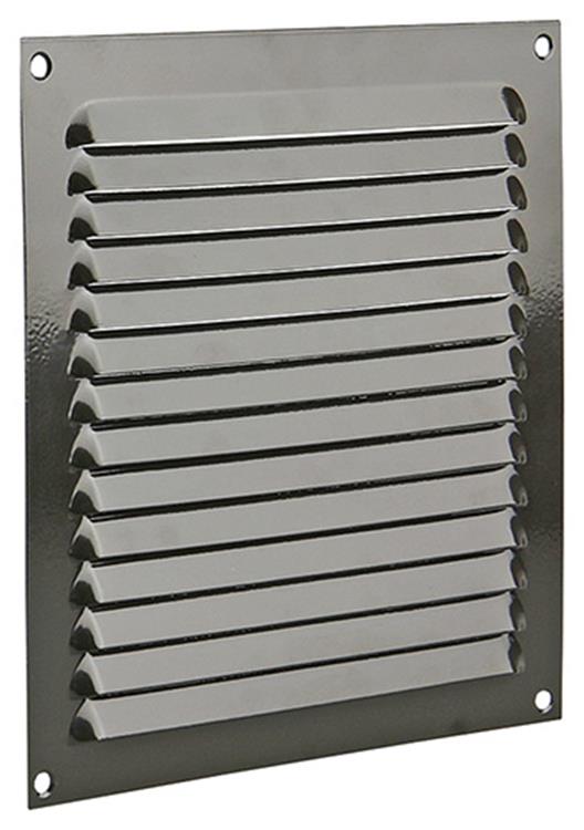 Load image into Gallery viewer, Renson 1015070 - schoepenrooster plat alu bruin200x200mm | 10 stuks
