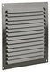 Renson 1015070 - schoepenrooster plat alu bruin200x200mm | 10 stuks