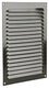 Renson 1015073 - schoepenrooster plat alu bruin200x250mm | 10 stuks