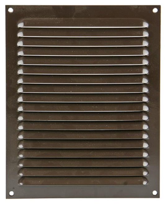 Renson 1015073 - schoepenrooster plat alu bruin200x250mm | 10 stuks