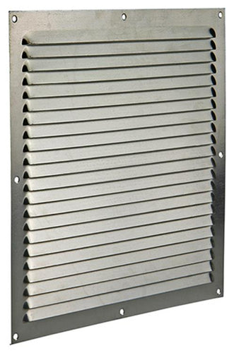 Renson 1015074 - schoepenrooster plat alu f1 300x300mm | 10 stuks