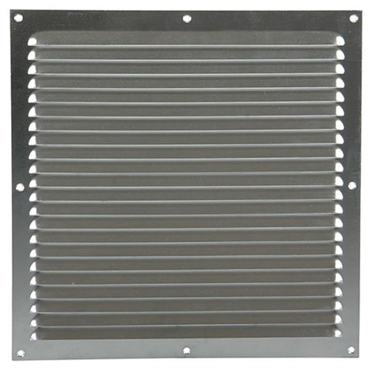 Renson 1015074 - schoepenrooster plat alu f1 300x300mm | 10 stuks