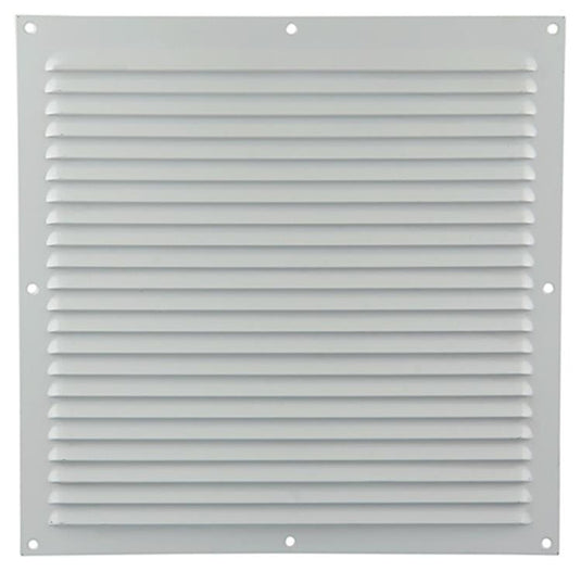 Renson 1015075 - schoepenrooster plat alu wit 300x300mm | 10 stuks
