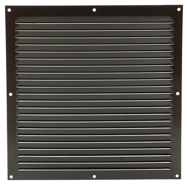 Load image into Gallery viewer, Renson 1006314 - schoepenrooster vlak alu ral 8019 300x300mm | 10 stuks
