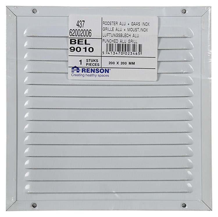 Load image into Gallery viewer, Renson 1008578 - schoep.r. 437 wit 200x200mm | 5 stuks
