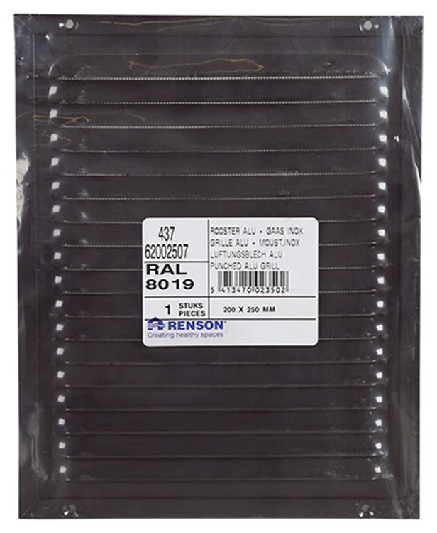 Load image into Gallery viewer, Renson 1008582 - schoep.r. 437 bruin 200x250mm | 5 stuks
