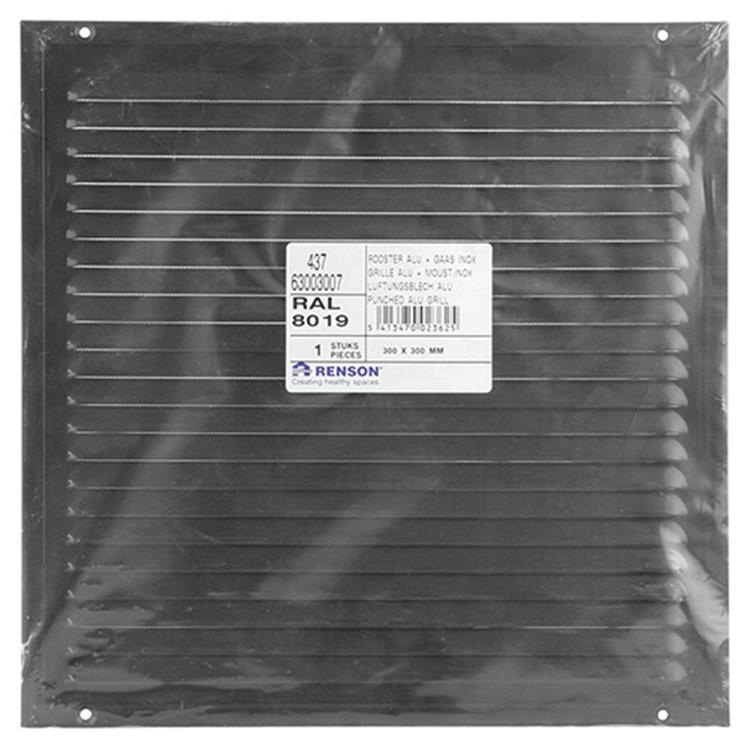 Load image into Gallery viewer, Renson 1008584 - schoep.r. 437 bruin 300x300mm | 5 stuks
