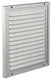 Renson 1006347 - schoepenrooster + kader + mug.opbouw 437 f1 200x200mm | 2 stuks