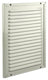 Renson 1006351 - schoepenrooster + kader + mug.opbouw 437 ral9010 200x250mm | 2 stuks