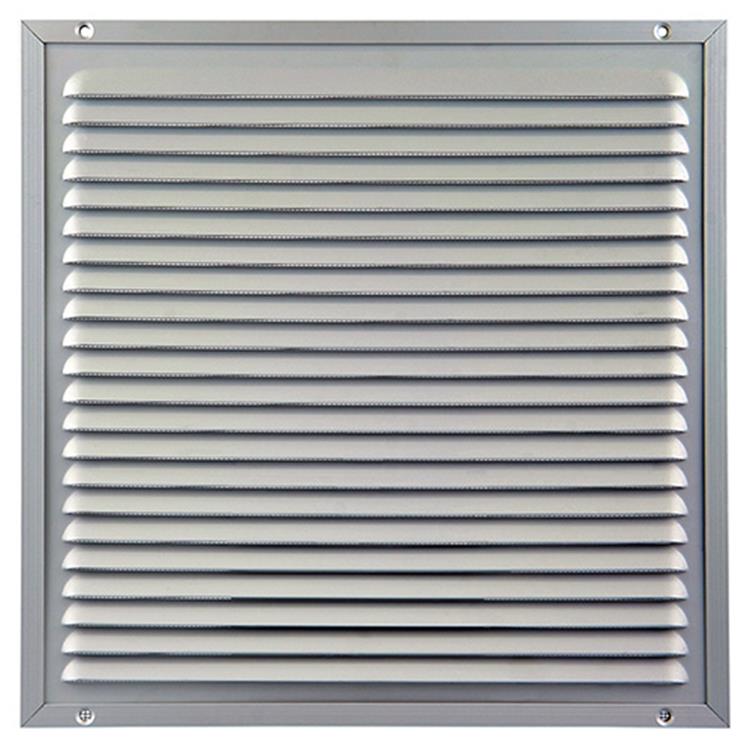 Load image into Gallery viewer, Renson 1006353 - schoepenrooster + kader + mug.opbouw 437 f1 300x300mm | 2 stuks
