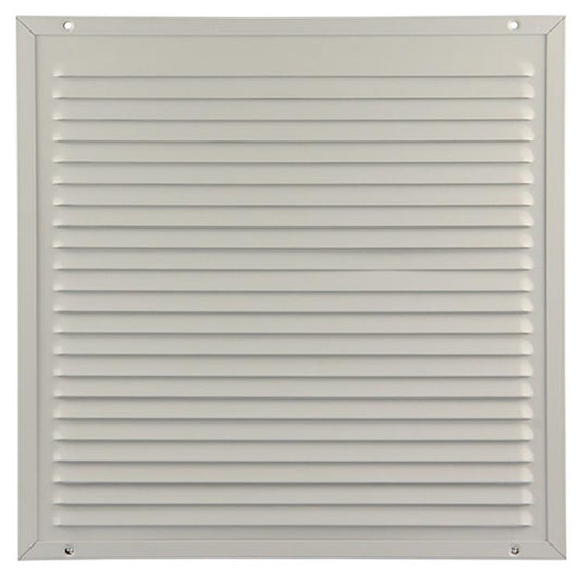 Renson 1006354 - schoepenrooster + kader + mug.opbouw 437 ral9010 300x300mm | 2 stuks