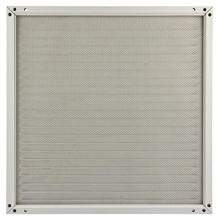 Load image into Gallery viewer, Renson 1006354 - schoepenrooster + kader + mug.opbouw 437 ral9010 300x300mm | 2 stuks
