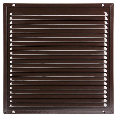 Renson 1006355 - schoepenrooster + kader + mug.opbouw 437 ral8019 300x300mm | 2 stuks