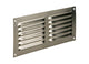 Renson 1006361 - schoepenrooster vlak 438 inox 250x100mm | 5 stuks