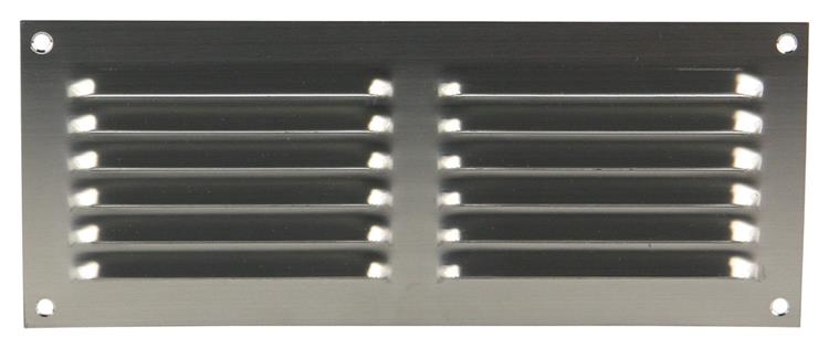 Load image into Gallery viewer, Renson 1006361 - schoepenrooster vlak 438 inox 250x100mm | 5 stuks
