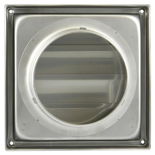Renson 1006273 - dampkaprooster inbouw 633 inox ø125 | 2 stuks