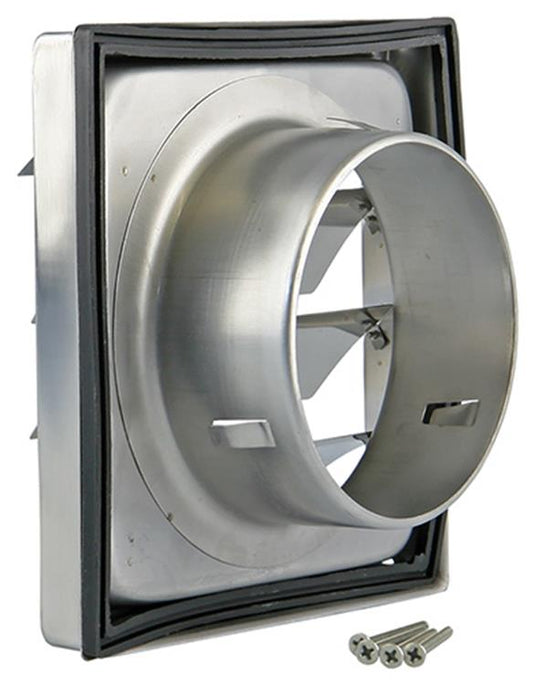 Renson 1006273 - dampkaprooster inbouw 633 inox ø125 | 2 stuks