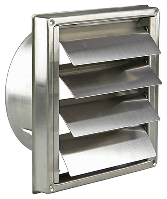 Renson 1006274 - dampkaprooster inbouw 633 inox ø150 | 2 stuks