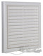 Renson 1006741 - rooster pvc 732 wit 187x187mm | 1 stuks