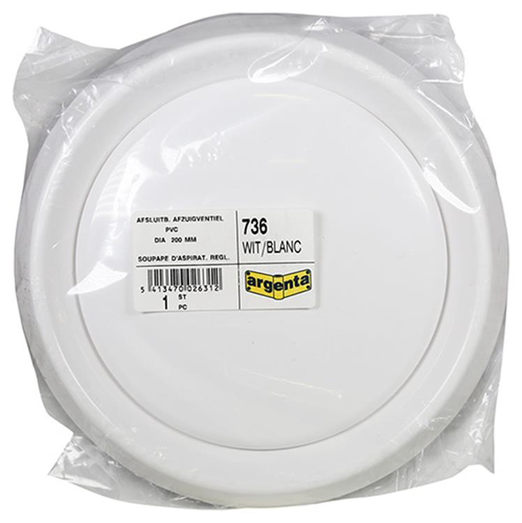 Load image into Gallery viewer, Renson 1006748 - afz.ventiel pvc736 wit ø200 | 1 stuks

