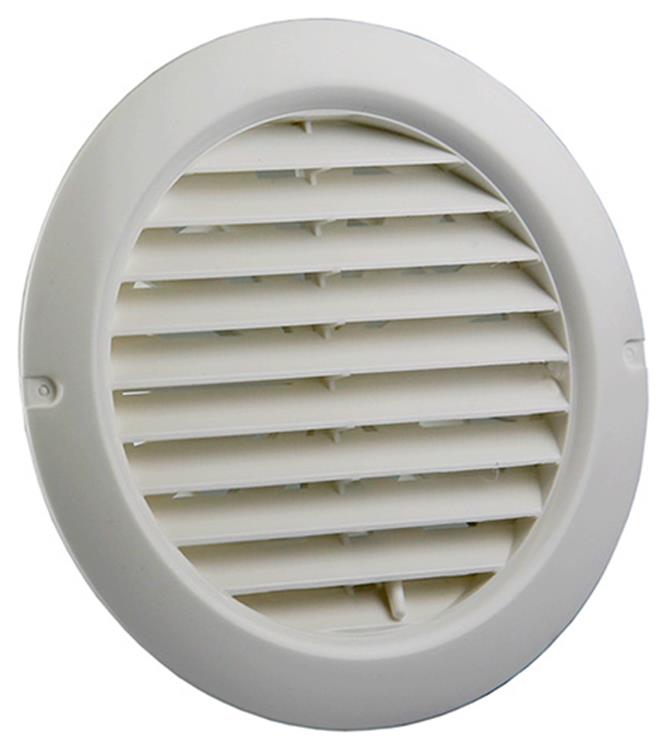 Load image into Gallery viewer, Renson 1006376 - ronde regelbare rooster inb. 735 pvc ral 9010 ø 100-150 | 2 stuks
