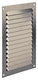 Renson 1006302 - schoepenrooster vlak alu f1 150x200mm | 10 stuks