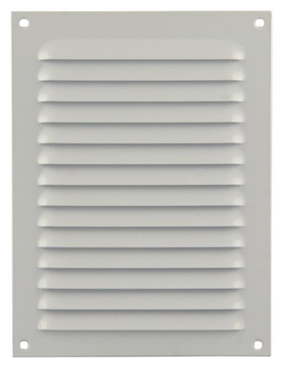 Load image into Gallery viewer, Renson 1006303 - schoepenrooster vlak alu ral 9010 150x200mm | 10 stuks
