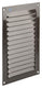 Renson 1006304 - schoepenrooster vlak alu ral 8019 150x200mm | 10 stuks