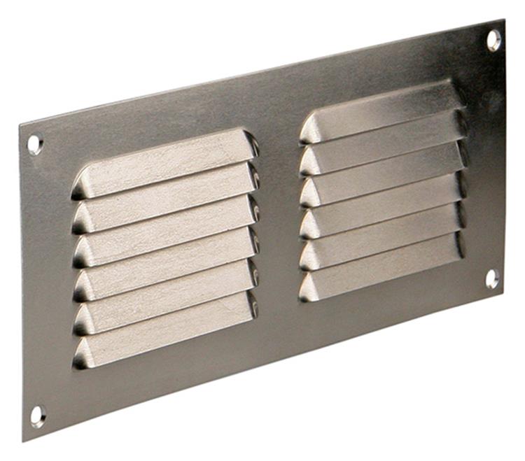 Load image into Gallery viewer, Renson 1006305 - schoepenrooster vlak alu f1 250x100mm | 10 stuks

