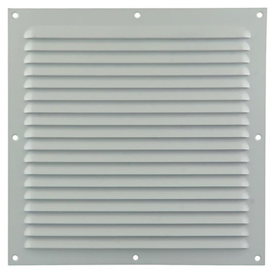 Renson 1006309 - schoepenrooster vlak alu ral 9010 250x250mm | 10 stuks