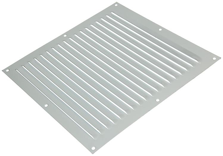Load image into Gallery viewer, Renson 1006309 - schoepenrooster vlak alu ral 9010 250x250mm | 10 stuks
