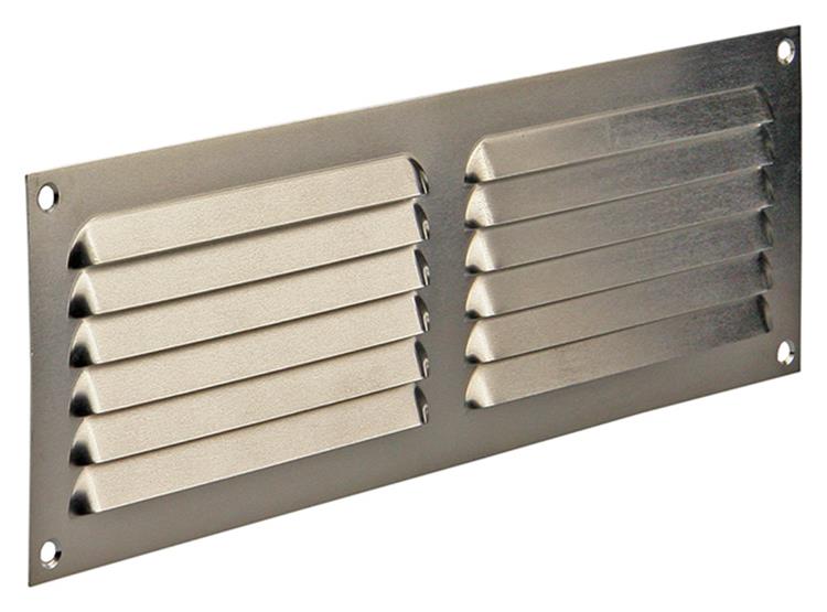 Load image into Gallery viewer, Renson 1006311 - schoepenrooster vlak alu f1 300x100mm | 10 stuks
