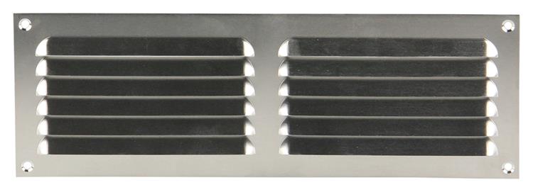 Load image into Gallery viewer, Renson 1006311 - schoepenrooster vlak alu f1 300x100mm | 10 stuks
