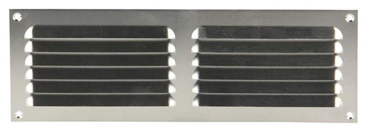 Renson 1006311 - schoepenrooster vlak alu f1 300x100mm | 10 stuks