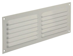 Renson 1006312 - schoepenrooster vlak alu ral 9010 300x100mm | 10 stuks