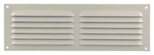Renson 1006312 - schoepenrooster vlak alu ral 9010 300x100mm | 10 stuks