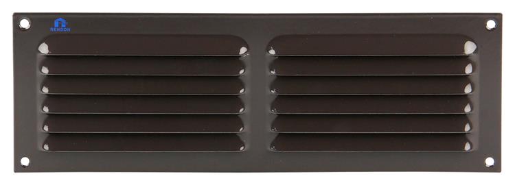 Load image into Gallery viewer, Renson 1006313 - schoepenrooster vlak alu ral 8019 300x100mm | 10 stuks
